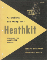 Heathkit W4 - Manual 